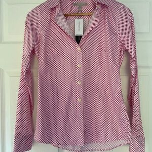 NWT Banana Repuplic Fitted Dress Shirt Women’s size 0
